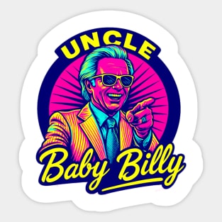 Neon Billy Swagger Sticker